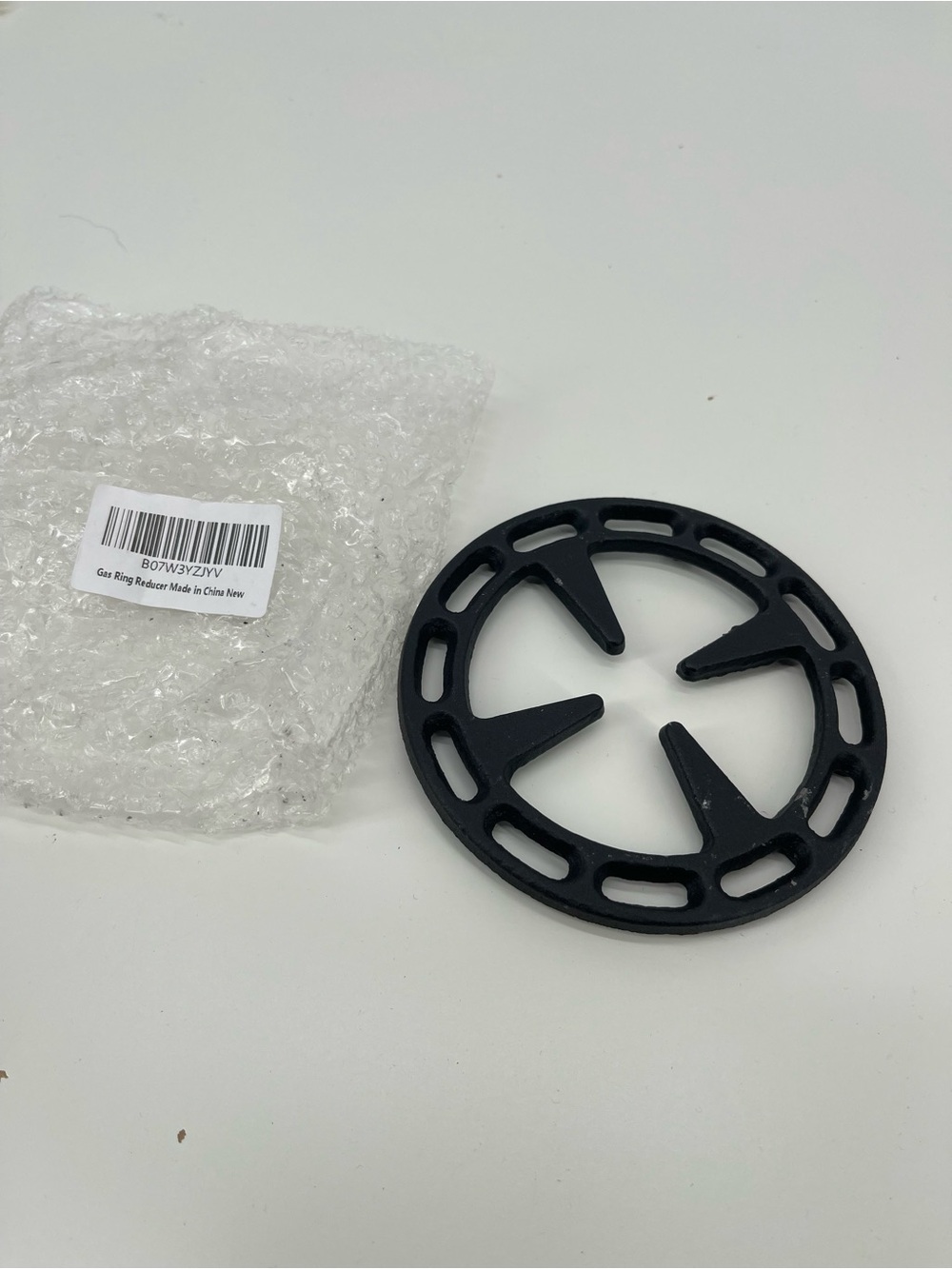 Black Cast Iron Stove Burner Ring for Moka Pot